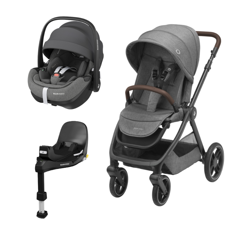 Oxford, Pebble 360º Pro e Familyfix 360º Pro Select Grey da Maxi Cosi