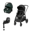 Trio Zelia³ Essential Black Pebble 360º Pro² Twillic Green base FamilyFix 360º Pro