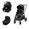 Conjunto Zelia³ Black Pebble Pro 2 e alcofa Sense Black da Maxi Cosi