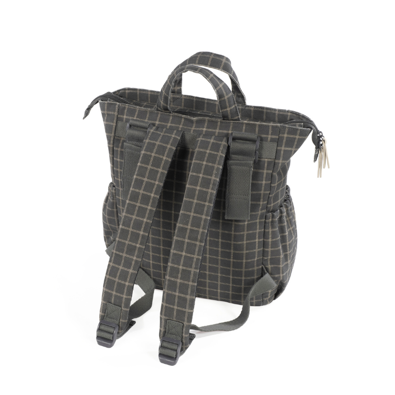 Mochila Tartan Cinza da Pasito a Pasito 6