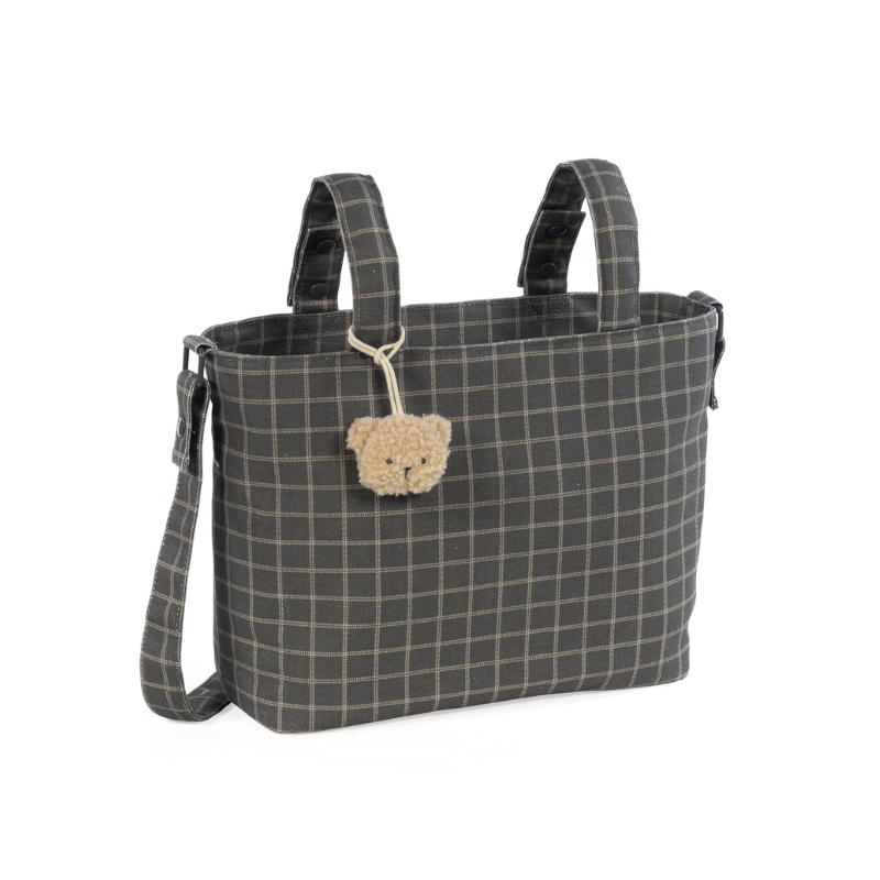 Bolsa Organizadora Tartan Cinza da Pasito a Pasito 5