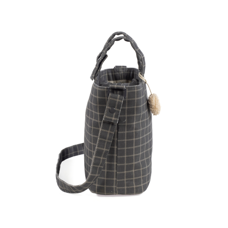 Bolsa Organizadora Tartan Cinza da Pasito a Pasito 7