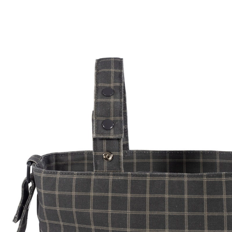 Bolsa Organizadora Tartan Cinza da Pasito a Pasito 8