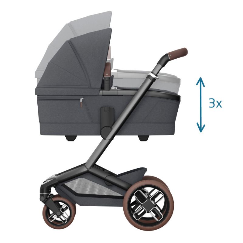 Alcofa para Carrinho Fame Twillic Graphite da Maxi Cosi 4