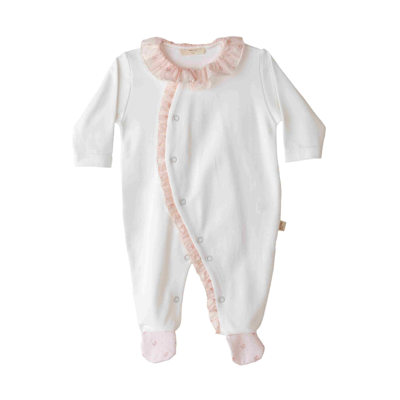 Babygrow Folho Flora Pérola da Baby Gi