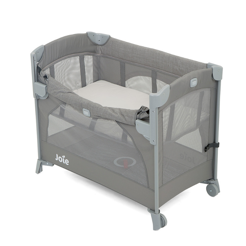 Cama de viagem Kubbie sleep Foggy Gray da Joie 2